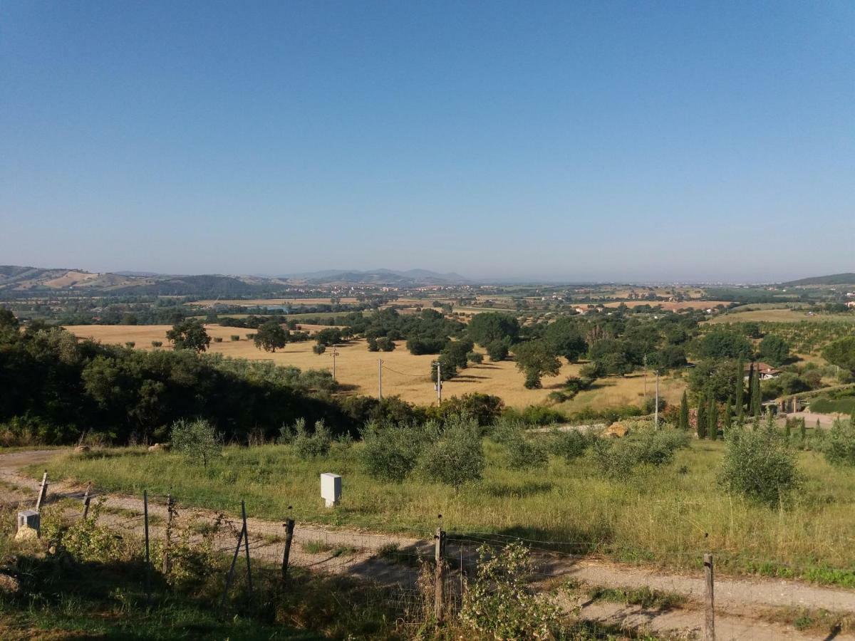 Maremma Che Vista! Appartement Campagnatico Buitenkant foto